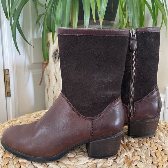 Eastland 100% Leather Comfy Women's Kiera Winter Boot Brown (Size 6) - Picture 5 of 13